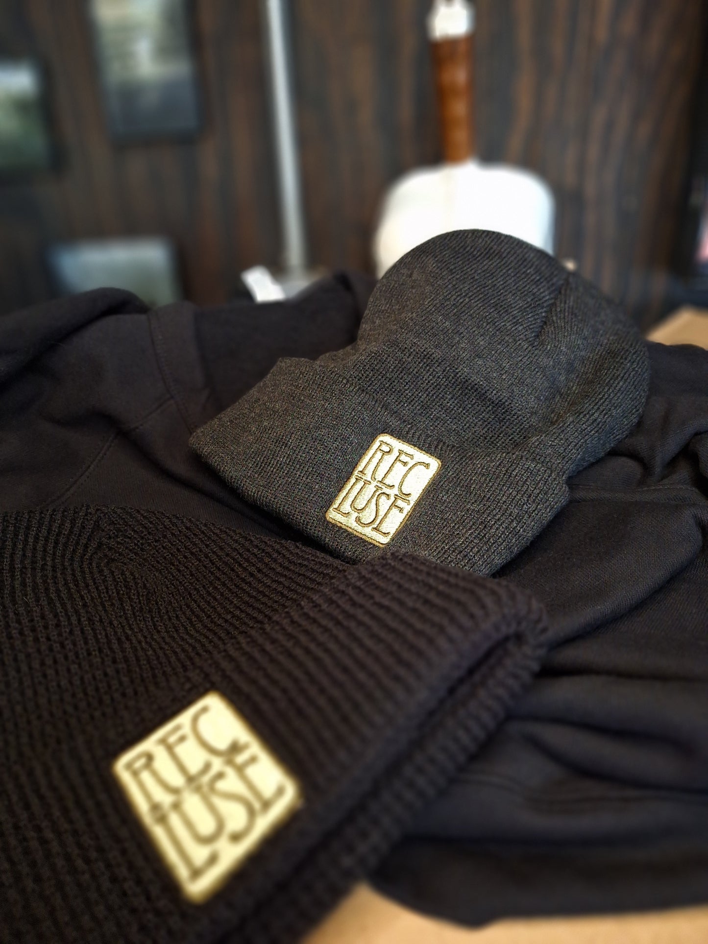 Recluse Embroidered Beanie - Recluse Roasting Project