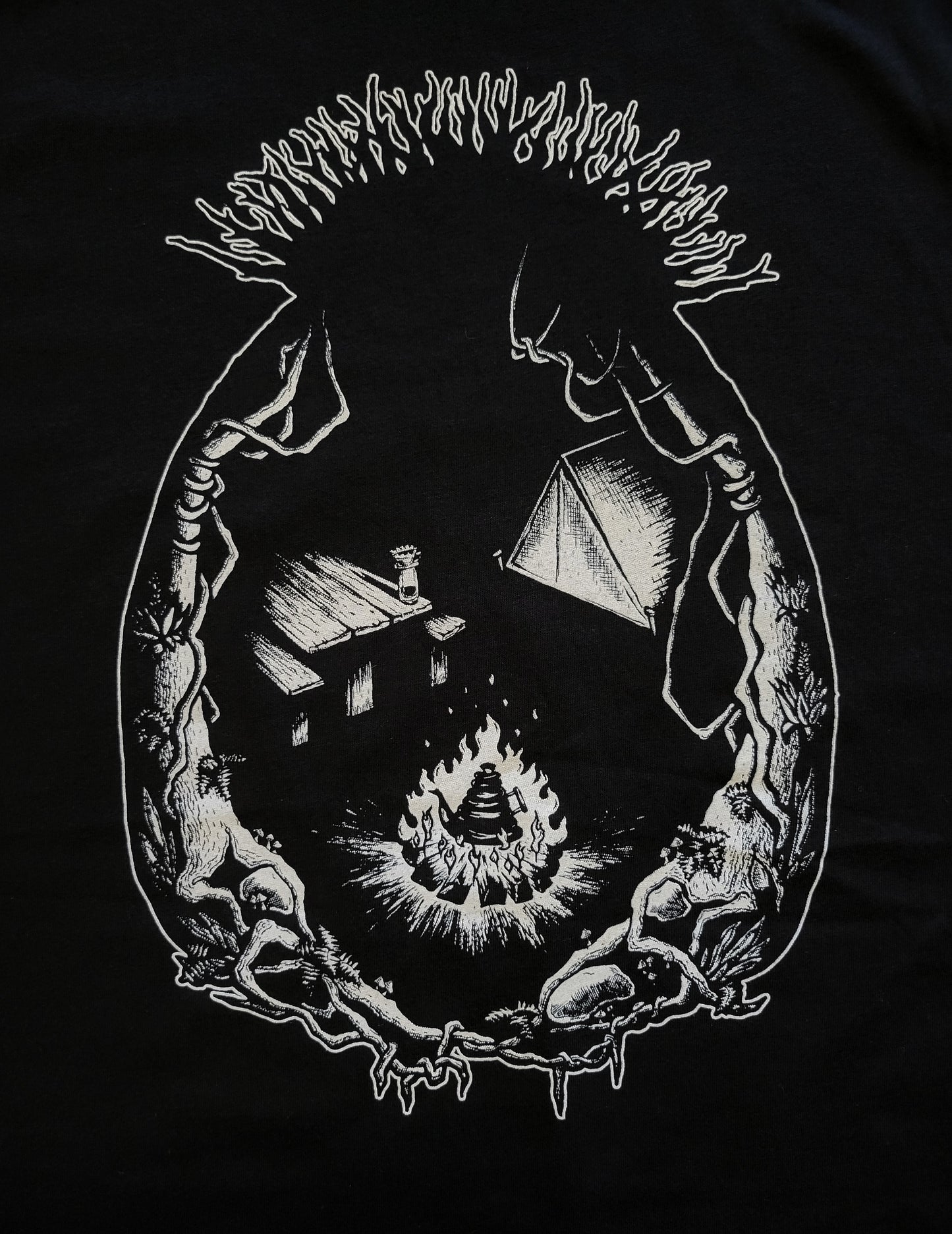 Campin' Coffee Long Sleeve T-Shirt - Recluse Roasting Project