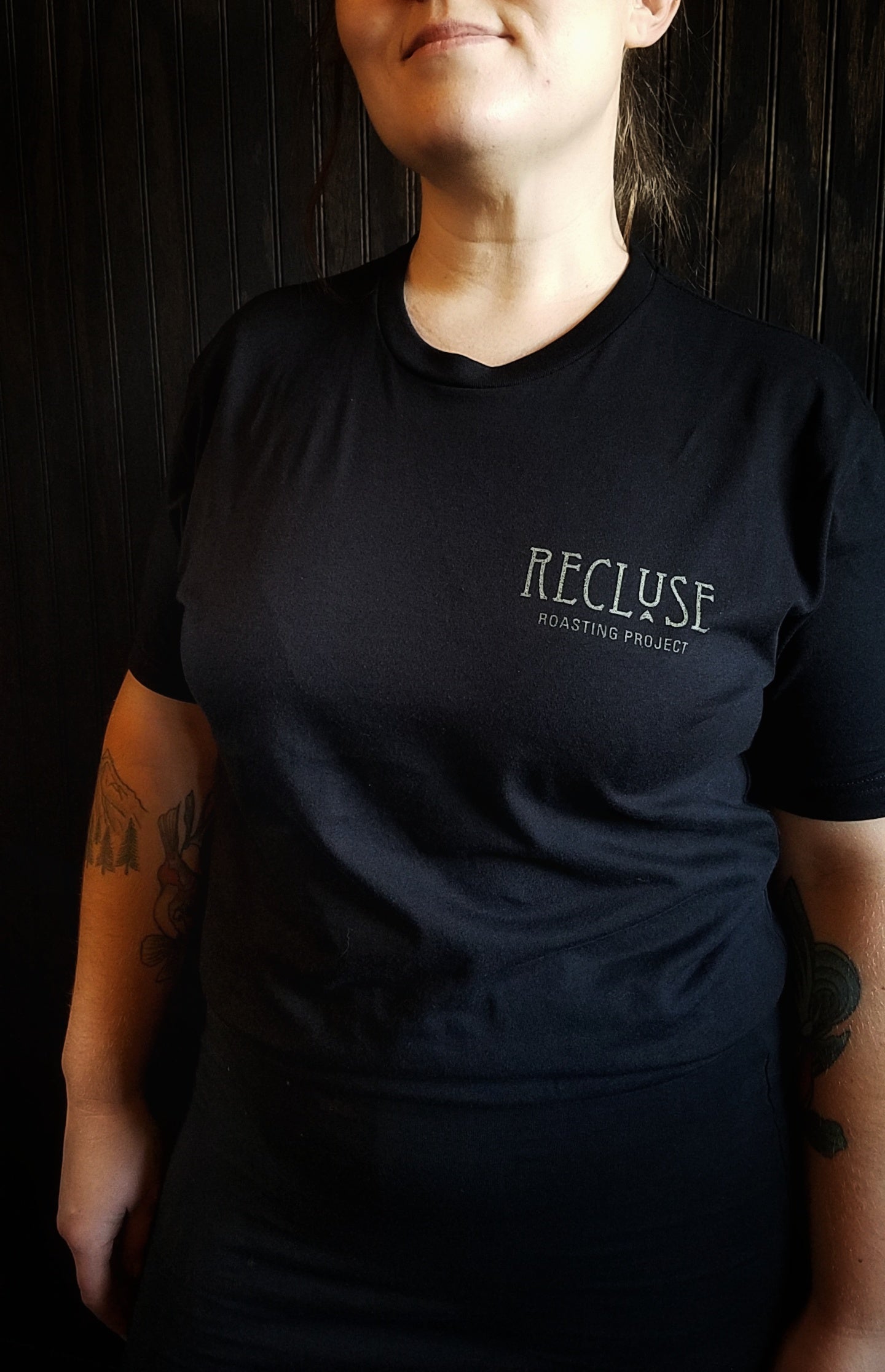 Hidden Skull T-Shirt - Recluse Roasting Project 